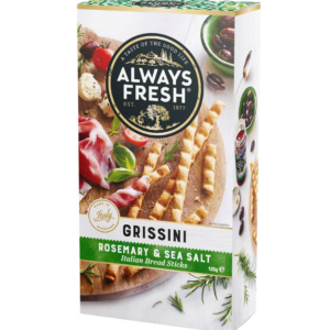 Always Fresh Grissini Bread Sticks Rosemary