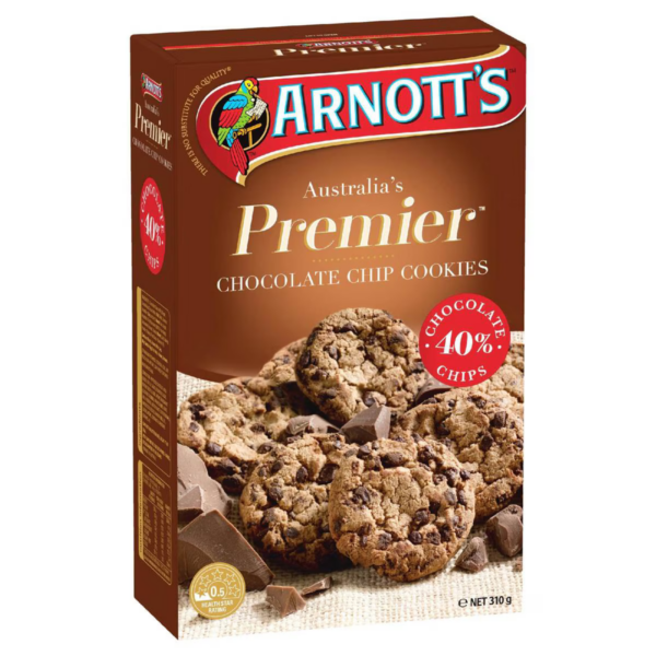 Amott's Premier Choc Chip Cookies