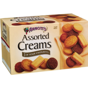 Arnotts Assorted Creme Biscuits 3kg