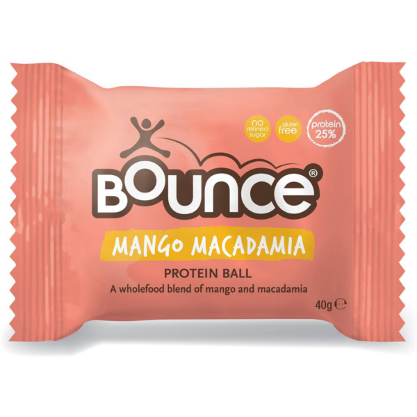 Bounce Cashew Caramel Protein Balls 100s Macadamia,Choc