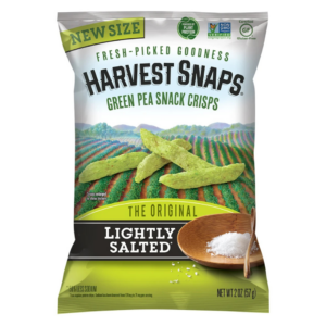 Calbee Harvest Pea Snaps 230gm Lightly Salted