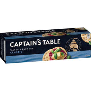 Captain's Table Water Crackers Classic