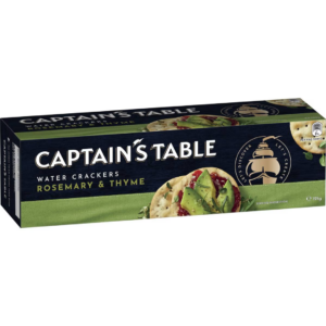 Captain's Table Water Crackers Rosemary