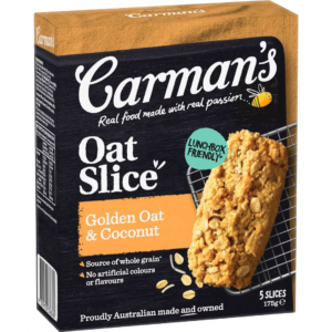 Carman's Oat Slice Golden Oat & Coconut S Pack