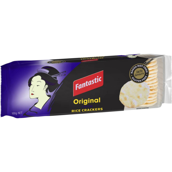 Fantastic Rice Crackers l00gm Original