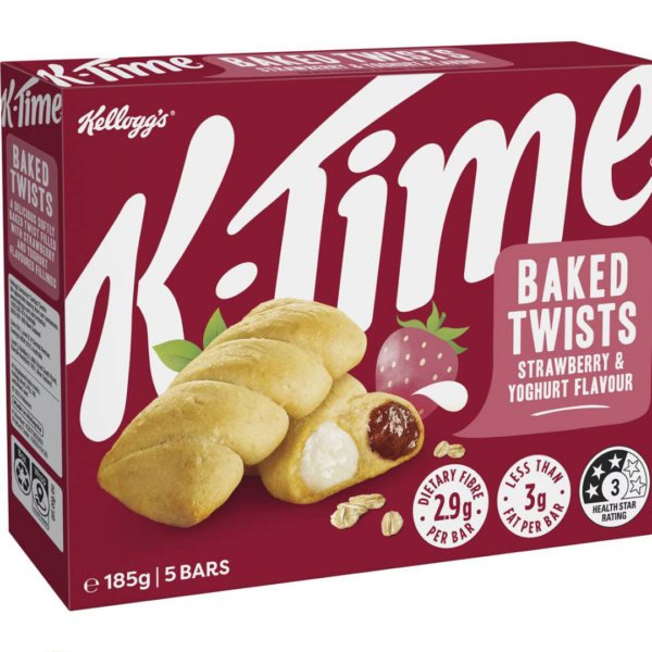 Kellogg's K Time Twists 6 bars/pack