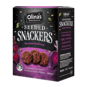 Olina's Artisian Crackers Beetroot