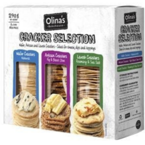 Olina's Selection 3pkCrackers 290gm