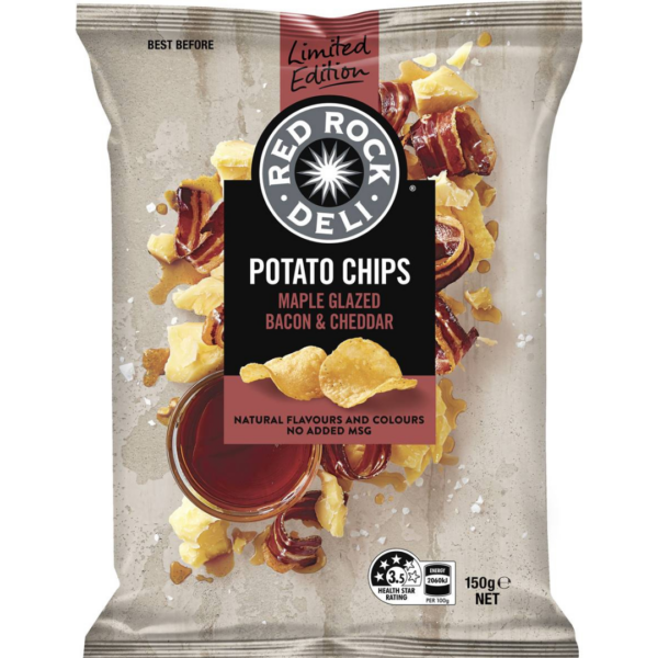 Red Rock Deli Chips 165gm