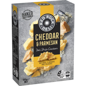 Red Rock Deli Style Crackers Cheddar