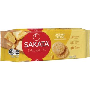 Sakata Rice Crackers cheddar