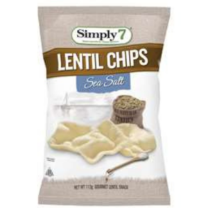 Simply 7 Lentil Crisps 113gm