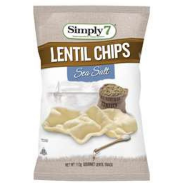 Simply 7 Lentil Crisps 113gm