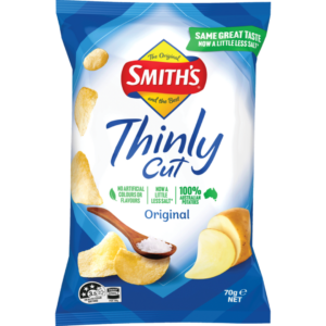 Smith's Thinly Sliced l70gm