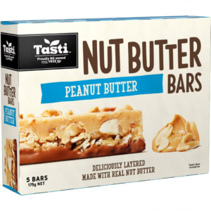 Tasti Nut Butter Bars Peanut Butter 175g