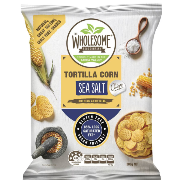 The WholesomeFood Company Crisps 113gm