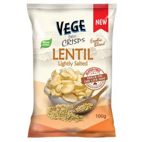 Vege Deli Lentil Crisps113gm