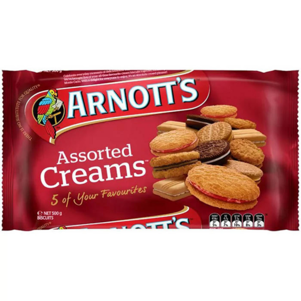 Arnott's Biscuits Assorted Creams