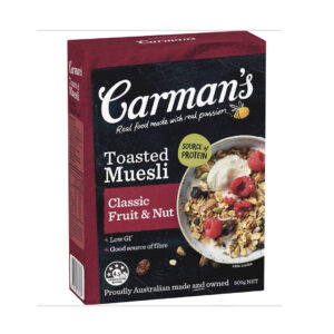 Carman's Classic Muesli Fruit nut