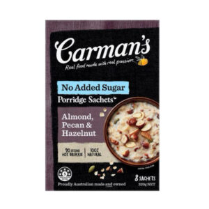 Carman' Porridge Sachets nuts