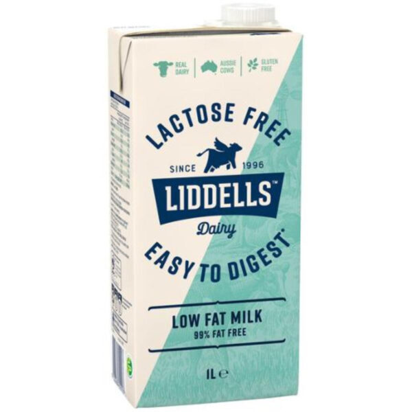 Liddells Lactose Low Fat Milk
