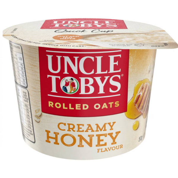 Uncle Tobys Quick Porridge Cups
