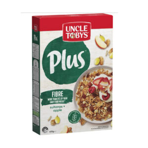 Uncle Toby's Cereal Plus Fibre