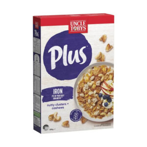 Uncle Toby's Cereal Plus Iron
