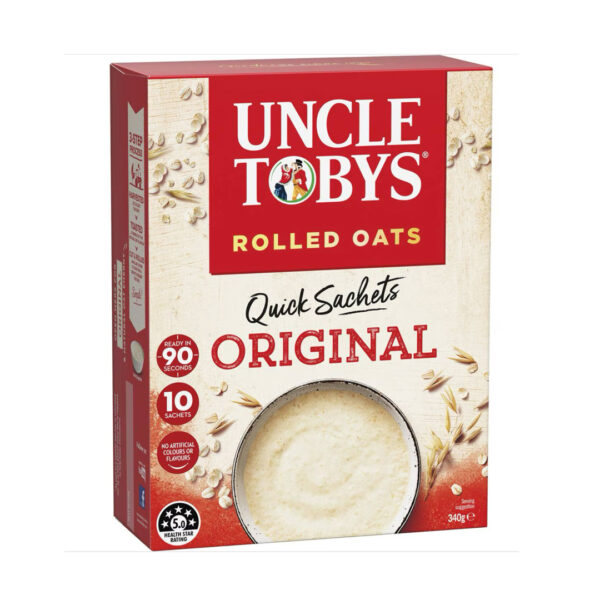 Uncle Tobys Oats Quick Sachets