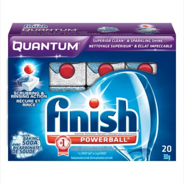Finish Dishwashing Tablets Quantum 20pk
