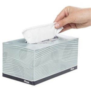 Klenex Facial Tissue Regular White 200s