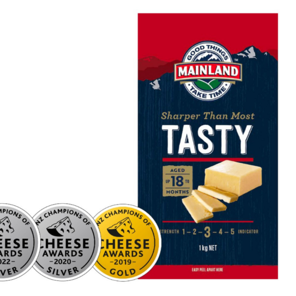 Mainland Tasty Cheese Serves 20gm 100s