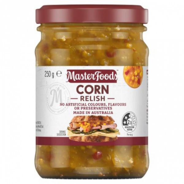 Masterfoods Com Relish 250gm