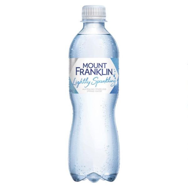 Mount Franklin Lightly Sparkling 450ml Pet Bottle Ctn/24