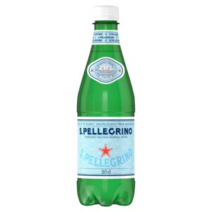 San Pelligrino Sparkling Mineral Water 500ml Glass Bottle Ctn/24