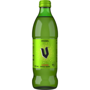 V Energy Glass Bottle 350ml CTN/24