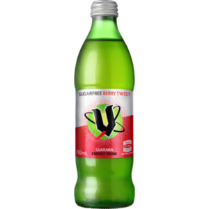 V Sugarfree Energy Glass Bottle 350ml CTN/24