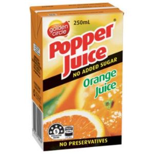 Just Juice Orange 250ml CTN/24